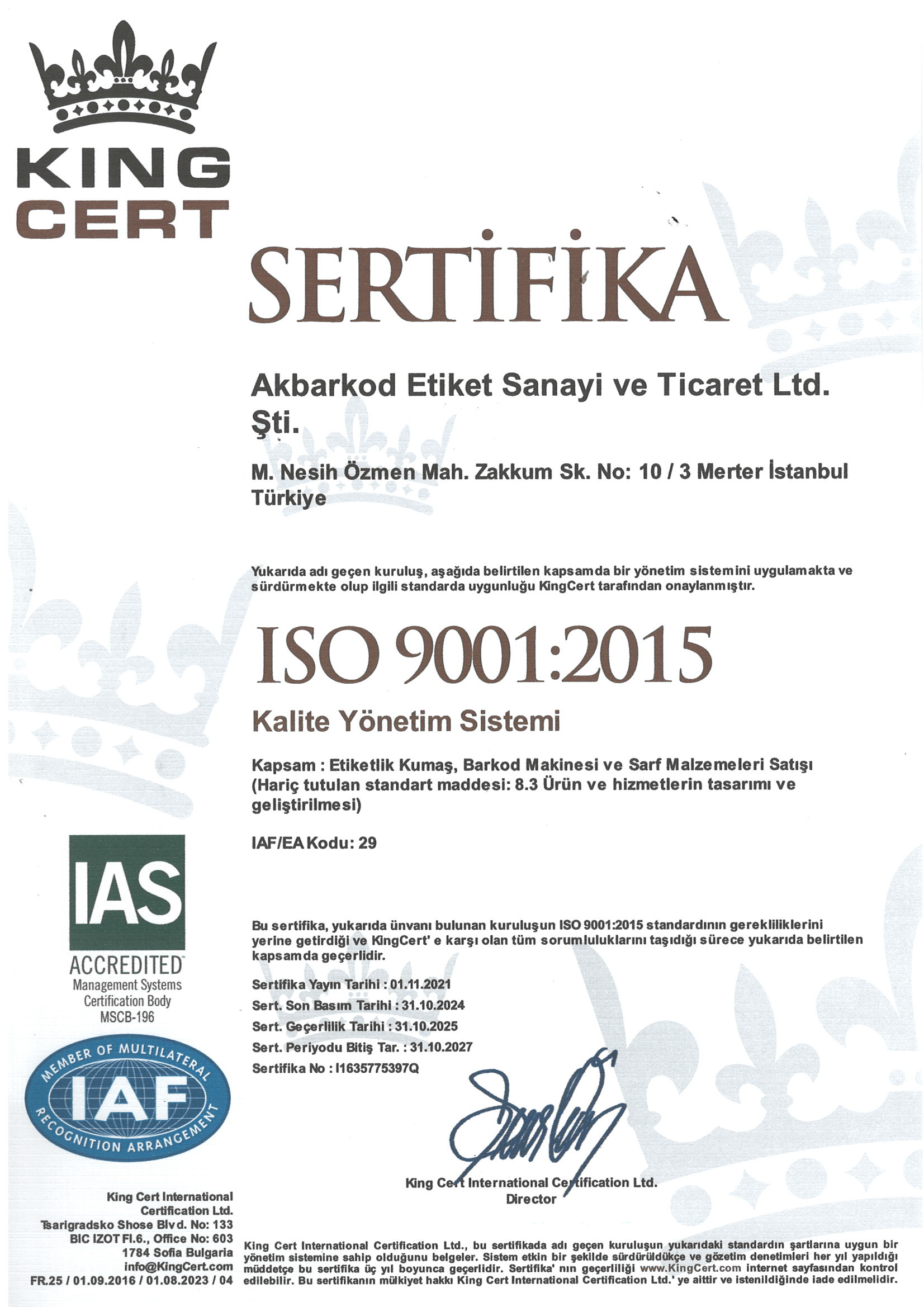 ISO 9001
